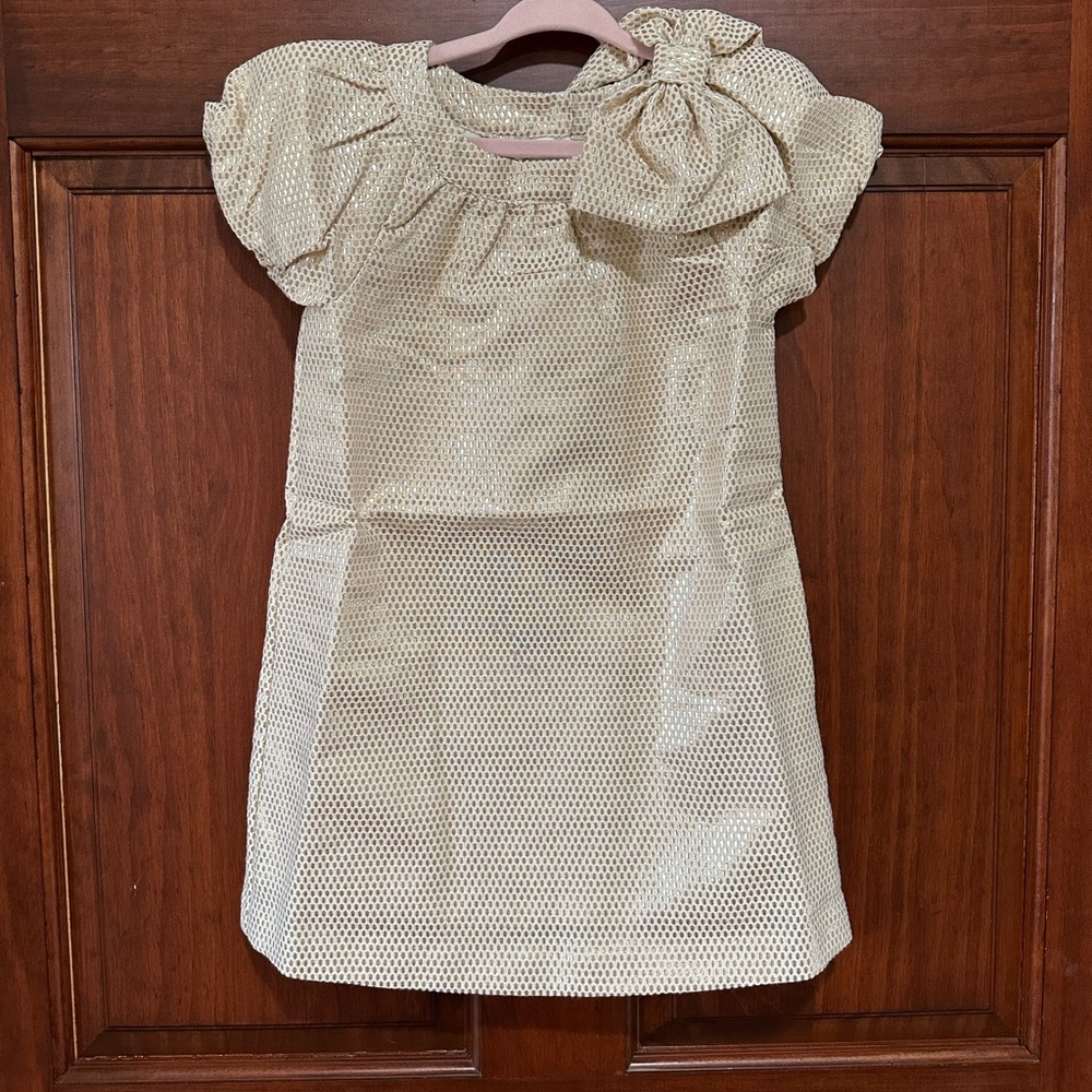 Janie and Jack Gold Dress
